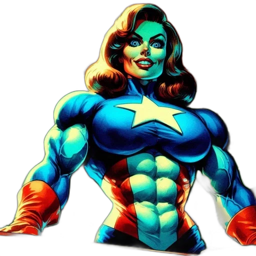 comic book art, concept art, cartoon, pixel art transparent PNG cut-out