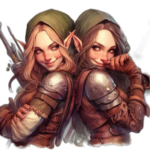 fantasy art, concept art, comic book art, pixel art transparent PNG cut-out