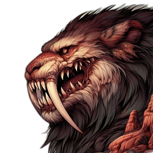 dragon, creature, animal, face transparent PNG cut-out