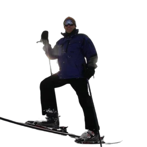 staff, robot, jacket, snow transparent PNG cut-out