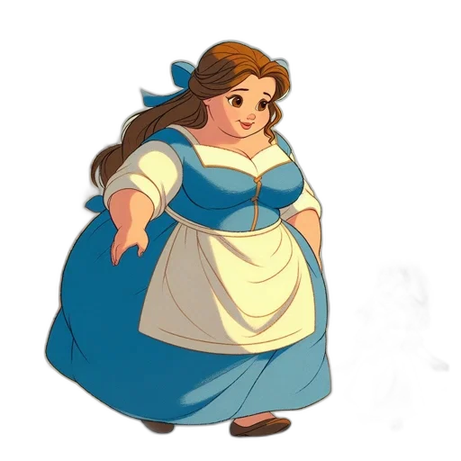 dress, concept art, cartoon, 3d render transparent PNG cut-out