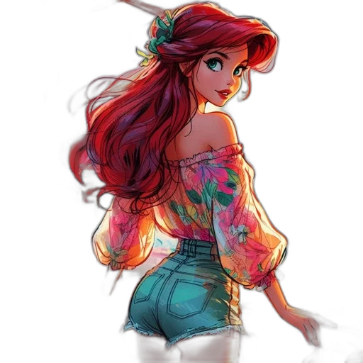 dress, watercolor, concept art, fantasy art transparent PNG cut-out