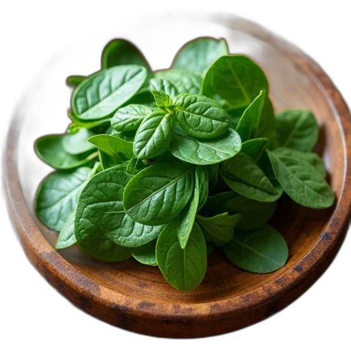 food, photorealistic, green, spinach transparent PNG cut-out