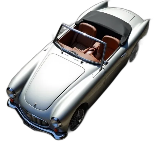 car, 3d render, concept art, photorealistic transparent PNG cut-out