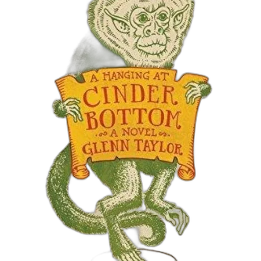 vintage-style, book, cover, monkey transparent PNG cut-out