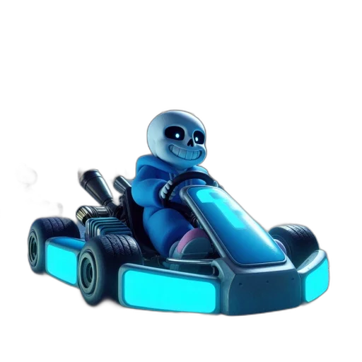 robot, car, creature, 3d render transparent PNG cut-out