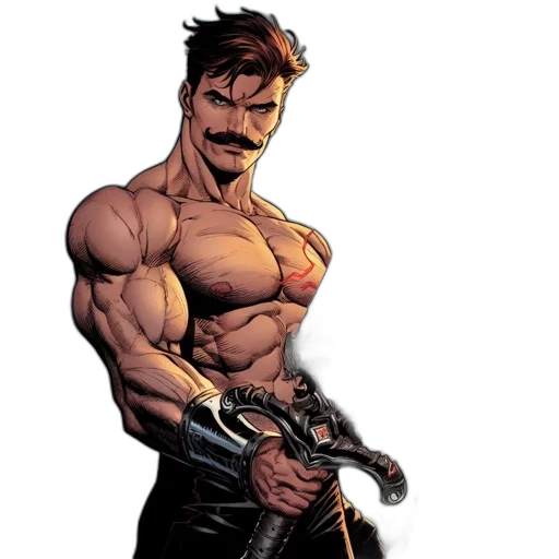 weapon, comic book art, concept art, cartoon transparent PNG cut-out