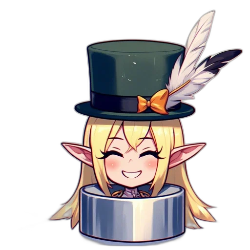 hat, staff, dragon, crown transparent PNG cut-out