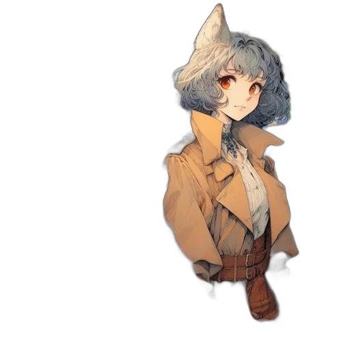 jacket, staff, mask, hat transparent PNG cut-out