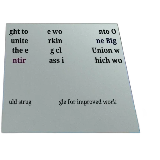 poster, text, about, uniting transparent PNG cut-out