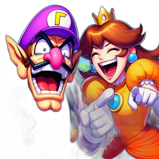 crown, concept art, 3d render, pixel art transparent PNG cut-out