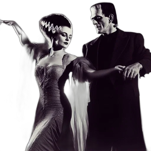 concept art, outer space, two, iconic transparent PNG cut-out
