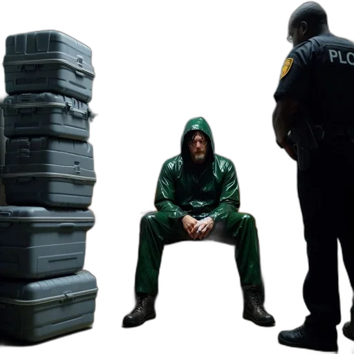 jacket, furniture, weapon, concept art transparent PNG cut-out