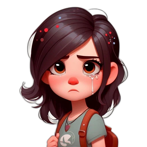 face, pixel art, cartoon, anime transparent PNG cut-out