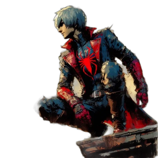 weapon, sword, jacket, concept art transparent PNG cut-out