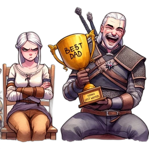 sword, weapon, staff, crown transparent PNG cut-out