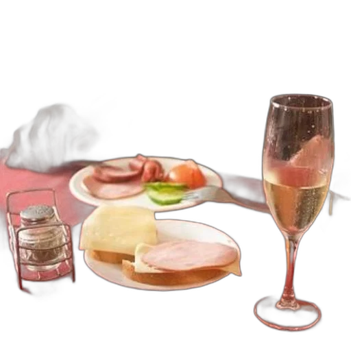 food, 3d render, person, enjoying transparent PNG cut-out