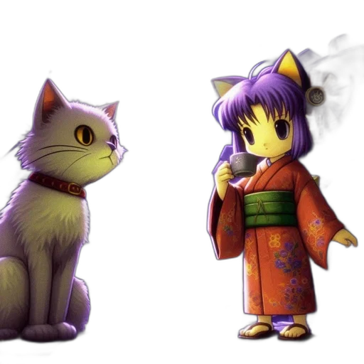 concept art, pixel art, fantasy art, anime transparent PNG cut-out