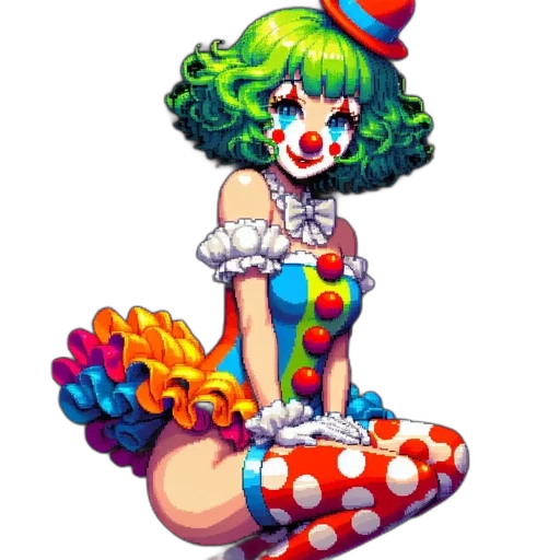 staff, dress, creature, crown transparent PNG cut-out