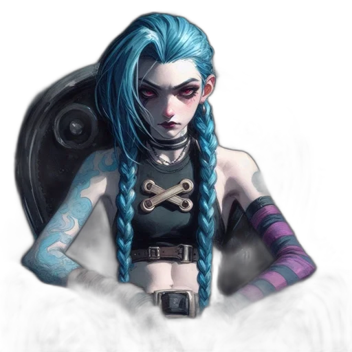 jewelry, cyberpunk, fantasy art, concept art transparent PNG cut-out