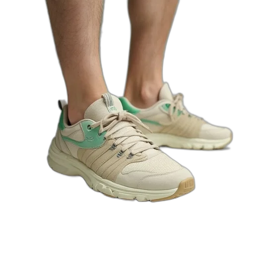 shoes, 3d render, vaporwave, photorealistic transparent PNG cut-out