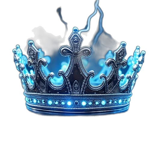 crown, jewelry, hat, staff transparent PNG cut-out