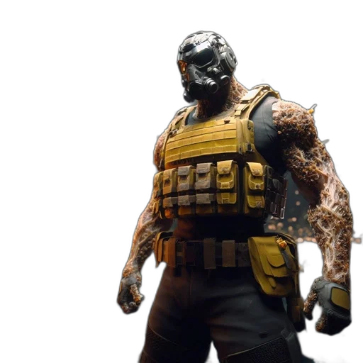 mask, weapon, creature, robot transparent PNG cut-out