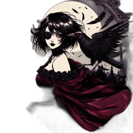 dress, mask, dragon, crown transparent PNG cut-out