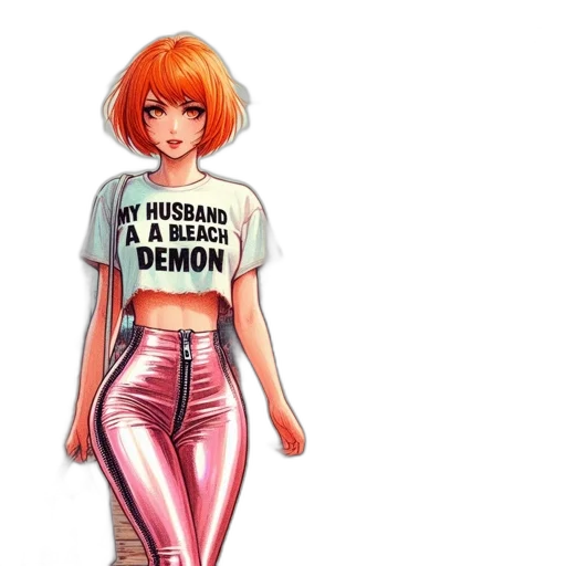 dress, comic book art, concept art, 3d render transparent PNG cut-out