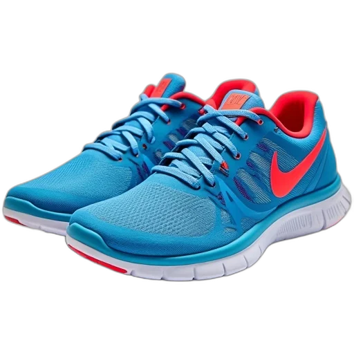 shoes, blue, nike, free transparent PNG cut-out