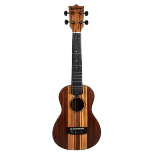 wooden, ukulele, natural, finish transparent PNG cut-out