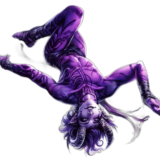 creature, hair, dragon, mask transparent PNG cut-out