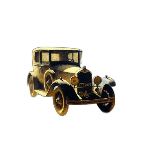 car, concept art, pixel art, 3d render transparent PNG cut-out