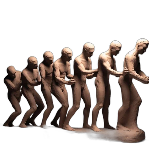 staff, creature, 3d render, concept art transparent PNG cut-out