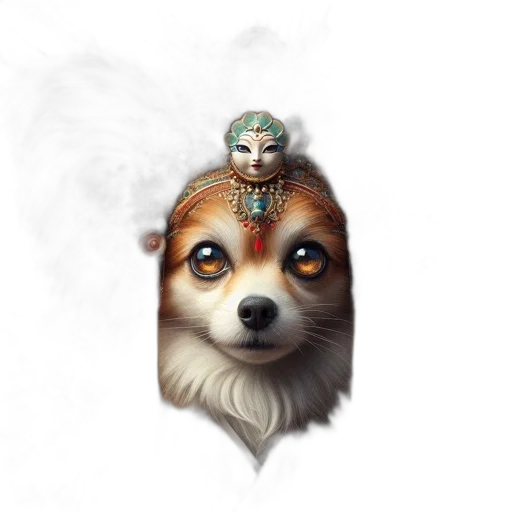mask, animal, creature, concept art transparent PNG cut-out