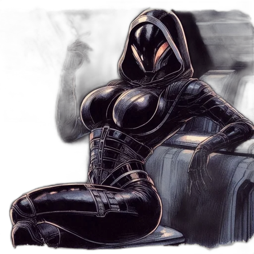 robot, furniture, mask, dress transparent PNG cut-out