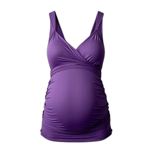 dress, purple, maternity, tank transparent PNG cut-out