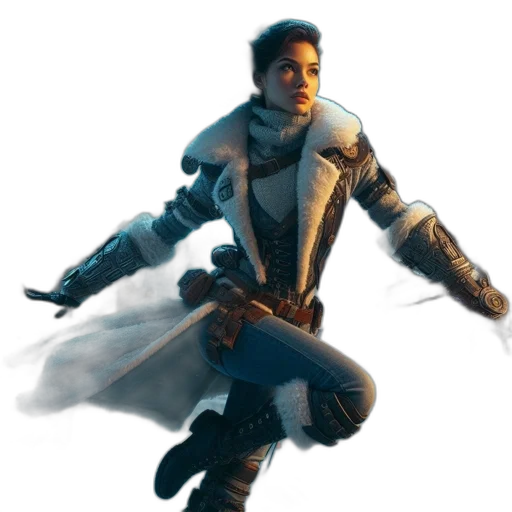 sword, staff, weapon, jacket transparent PNG cut-out