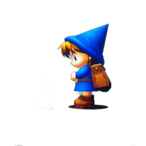 hat, staff, weapon, creature transparent PNG cut-out