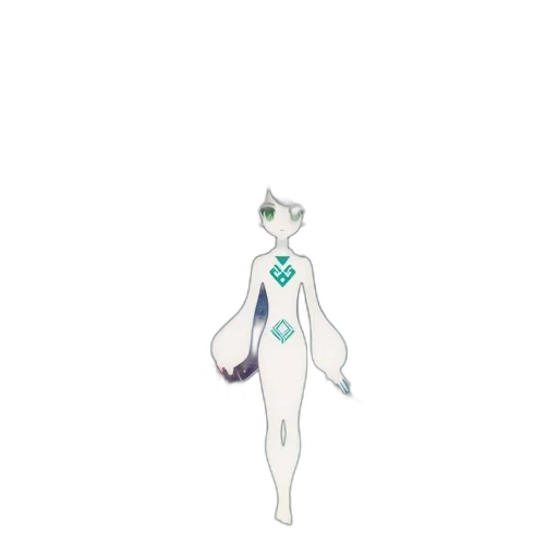 staff, creature, dress, jewelry transparent PNG cut-out