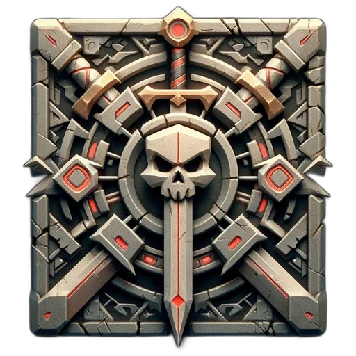 weapon, sword, jewelry, staff transparent PNG cut-out