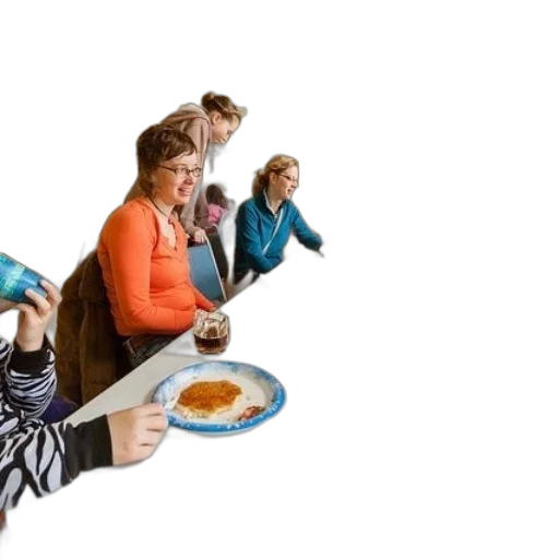 food, staff, jacket, jewelry transparent PNG cut-out