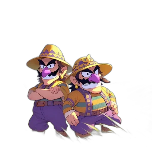 hat, mask, staff, concept art transparent PNG cut-out