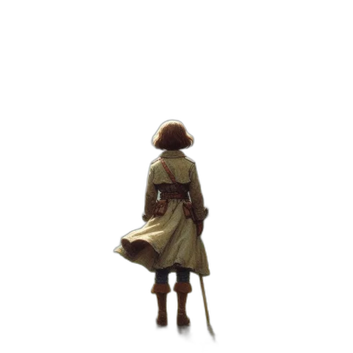 dress, staff, sword, umbrella transparent PNG cut-out