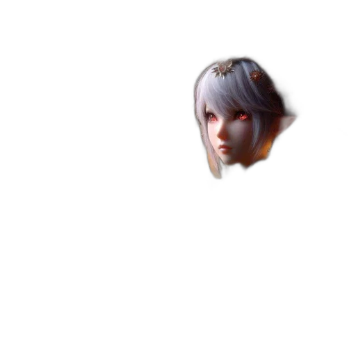 face, mask, robot, creature transparent PNG cut-out