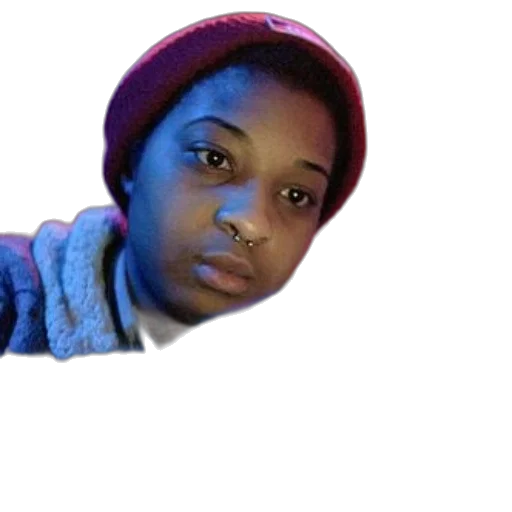 hat, face, staff, creature transparent PNG cut-out