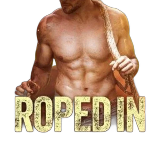 shirtless, man, holds, rope transparent PNG cut-out