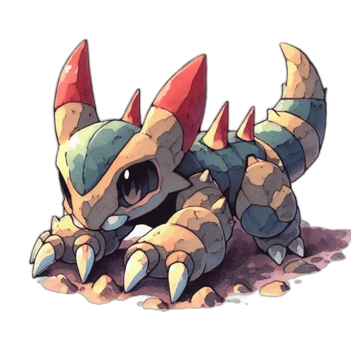 dragon, creature, animal, weapon transparent PNG cut-out