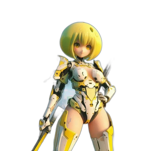 robot, weapon, sword, concept art transparent PNG cut-out