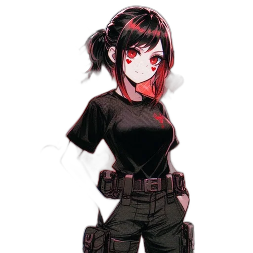 staff, weapon, jacket, robot transparent PNG cut-out